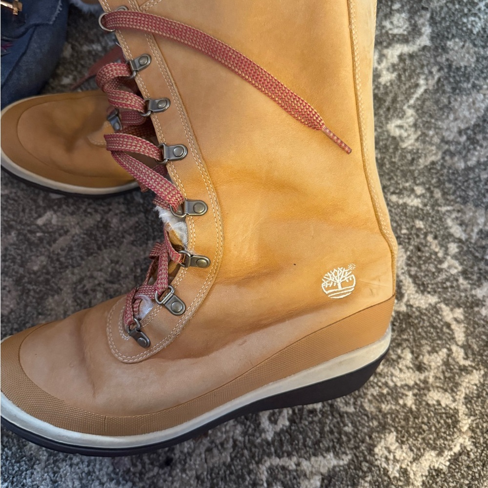 VTG Timberland woman Boots woman fur inside